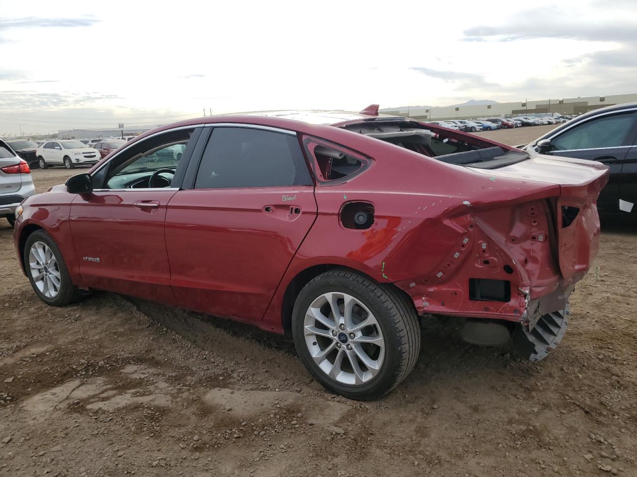 Изображение 2 2019 FORD FUSION SEL 2019 с VIN 3FA6P0MU1KR239844