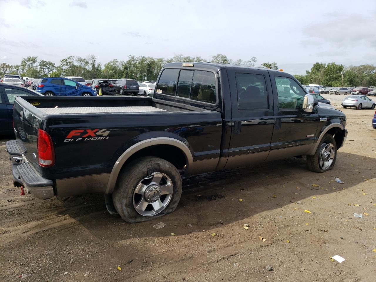 Image 3 of 2007 FORD F250 SUPER DUTY 2007 with VIN 1FTSW21P37EB36411