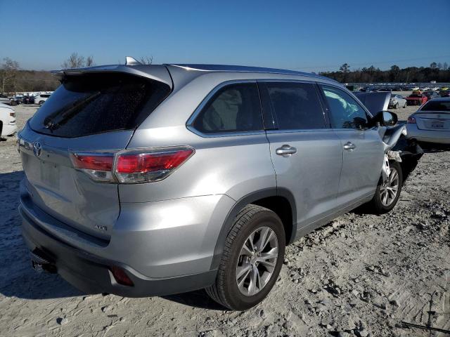 Obraz 3 z 2014 TOYOTA HIGHLANDER XLE 2014 z VIN 5TDKKRFH4ES032426