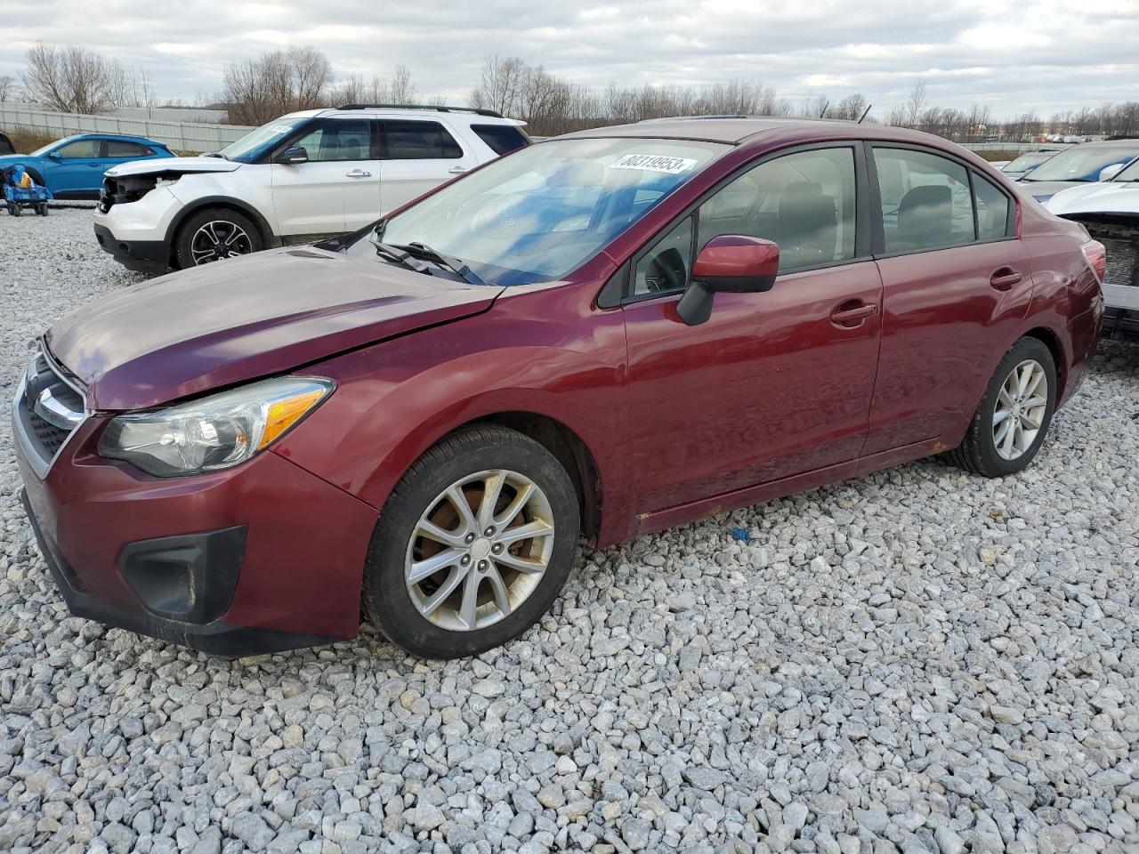 Изображение 1 2012 SUBARU IMPREZA PREMIUM 2012 с VIN JF1GJAB61CH010907