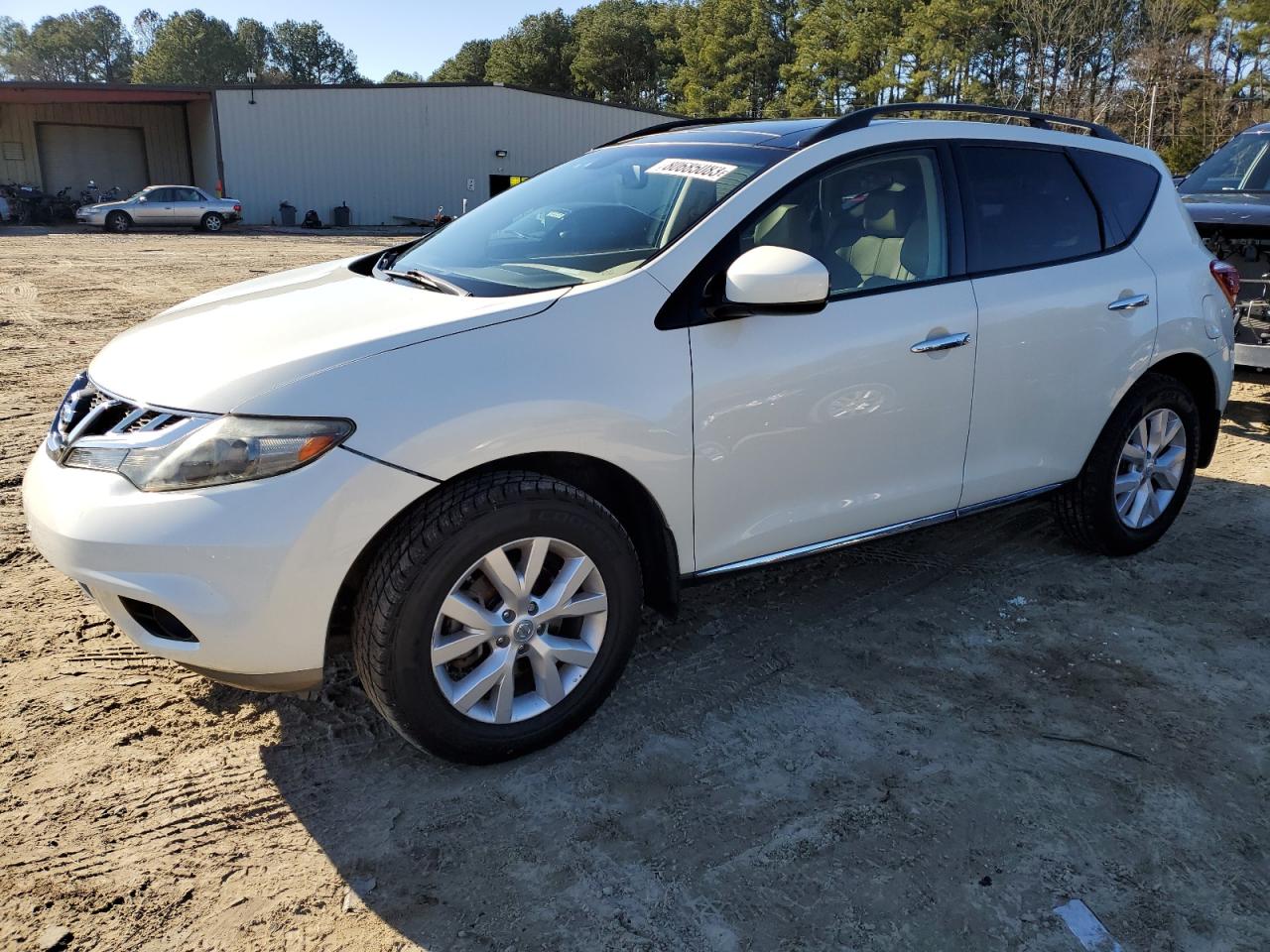 Image 1 of 2011 NISSAN MURANO S 2011 with VIN JN8AZ1MW2BW186305