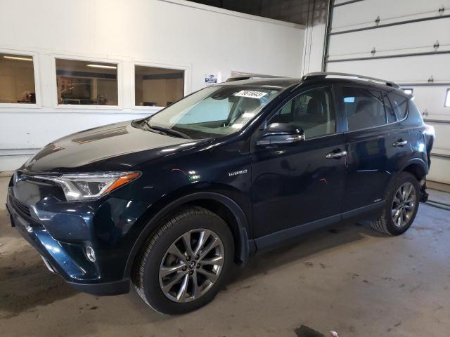 Image 1 of 2018 TOYOTA RAV4 HV LIMITED 2018 with VIN JTMDJREV2JD233069