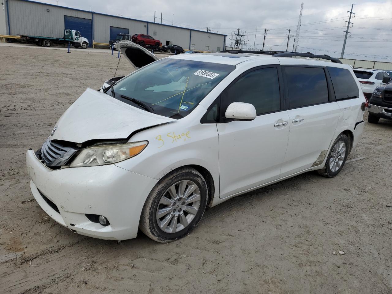 Obraz 1 z 2011 TOYOTA SIENNA XLE 2011 z VIN 5TDYK3DC4BS072130