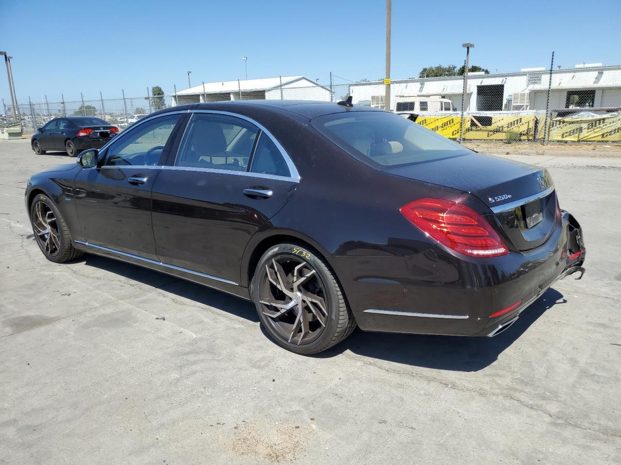Image 2 of 2017 MERCEDES-BENZ S 550E 2017 with VIN WDDUG6DB7HA293161
