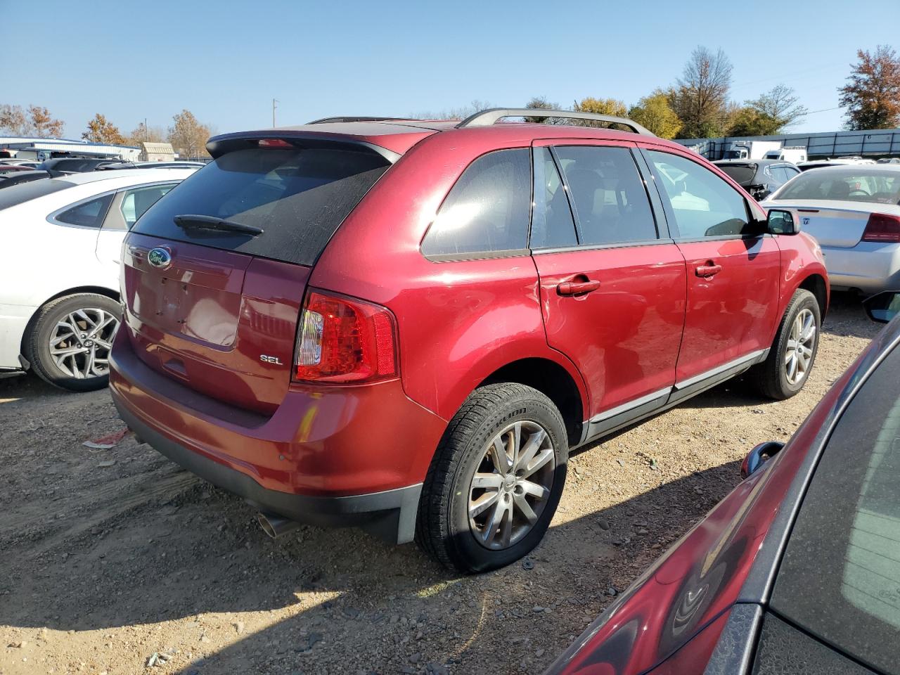 Image 3 of 2013 FORD EDGE SEL 2013 with VIN 2FMDK3JC9DBB20532