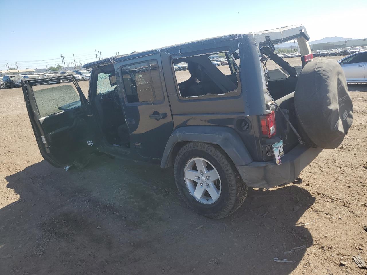 Image 2 of 2017 JEEP WRANGLER UNLIMITED SPORT 2017 with VIN 1C4BJWDG5HL720338