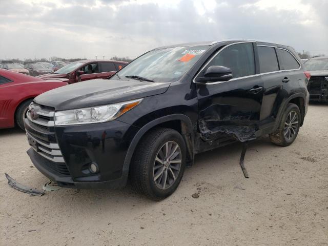 Image 1 of 2019 TOYOTA HIGHLANDER SE 2019 with VIN 5TDKZRFH1KS566460