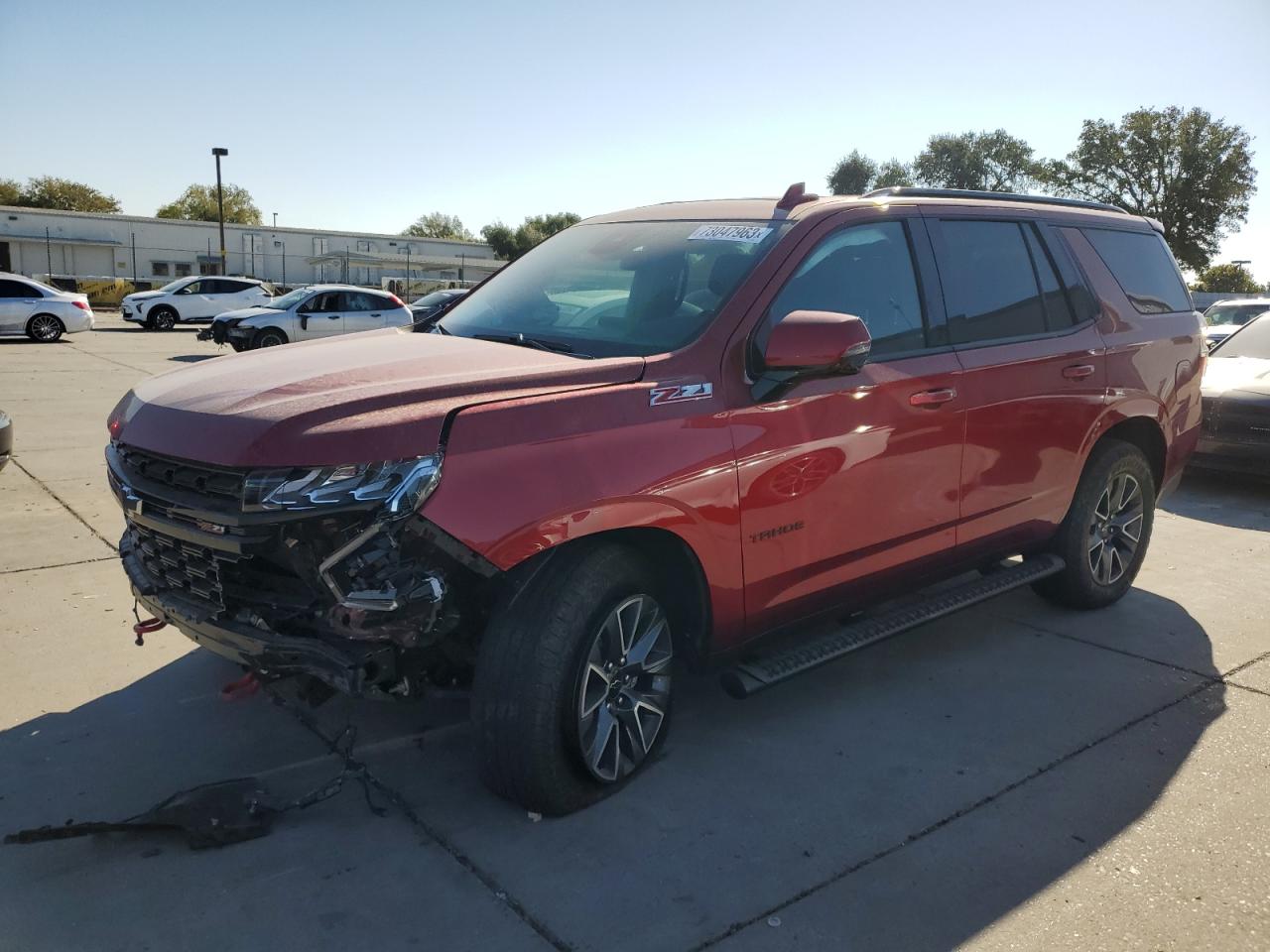 Image 1 of 2023 CHEVROLET TAHOE K1500 Z71 2023 with VIN 1GNSKPKD9PR202506