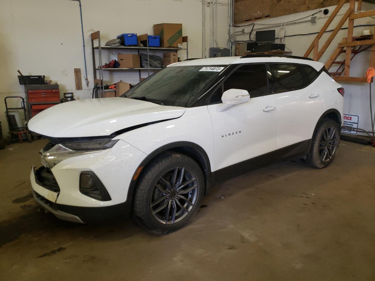 Image 1 of 2019 CHEVROLET BLAZER 2LT 2019 with VIN 3GNKBGRS2KS667381