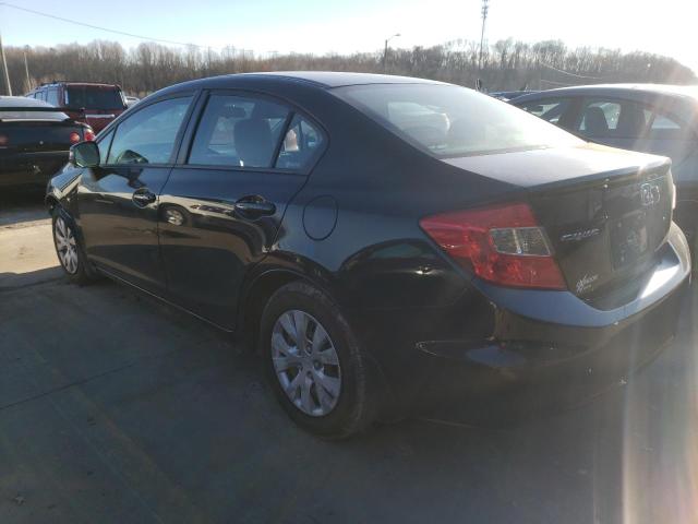 Изображение 2 2012 HONDA CIVIC LX 2012 с VIN 19XFB2F57CE049792