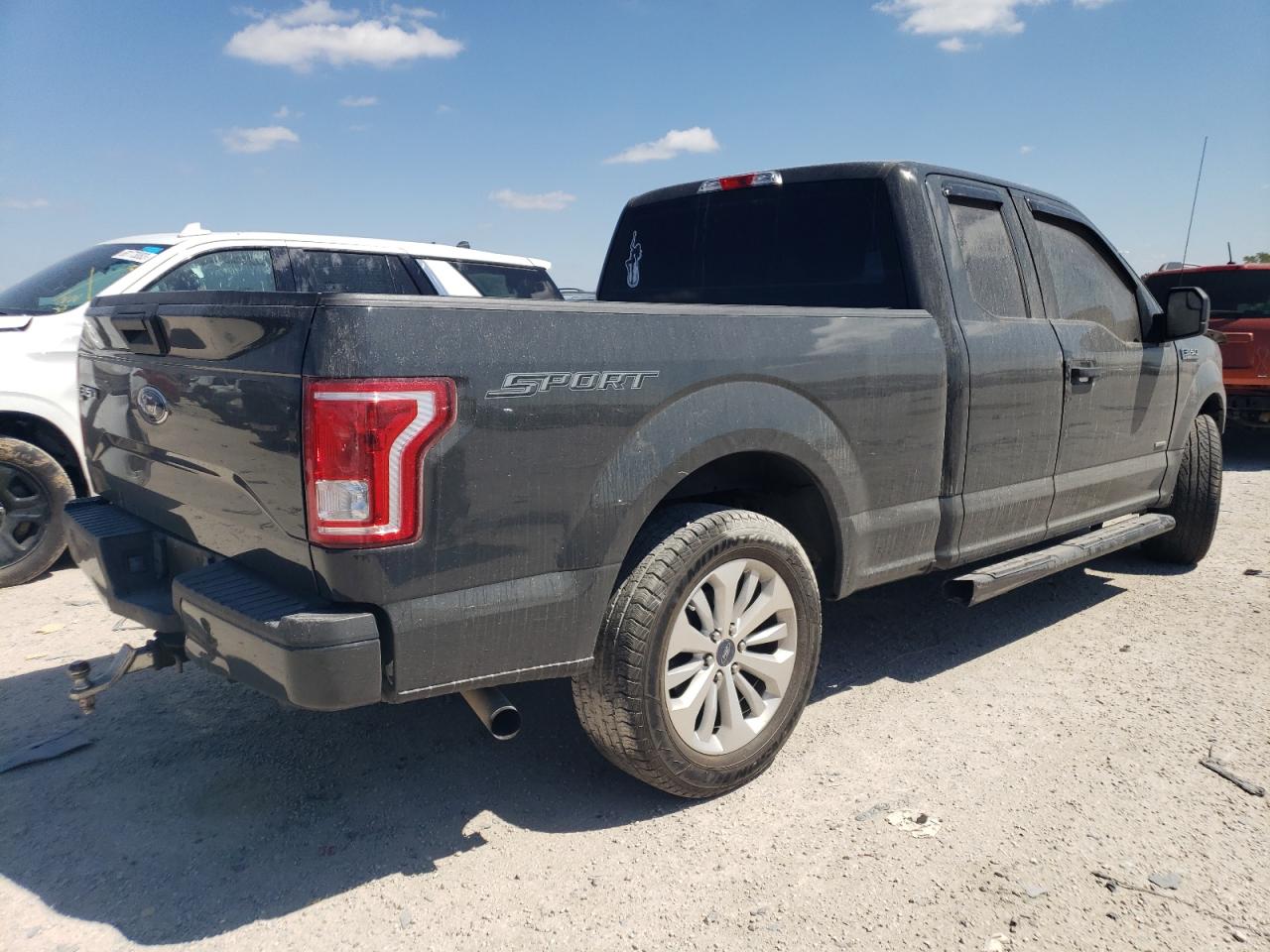 Image 3 of 2016 FORD F150 SUPER CAB 2016 with VIN 1FTEX1CP2GKF65400