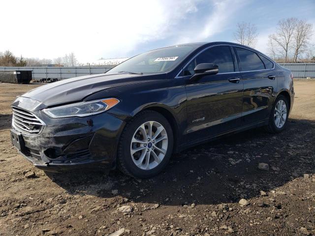 Image 1 of 2019 FORD FUSION SEL 2019 with VIN 3FA6P0MU2KR208263