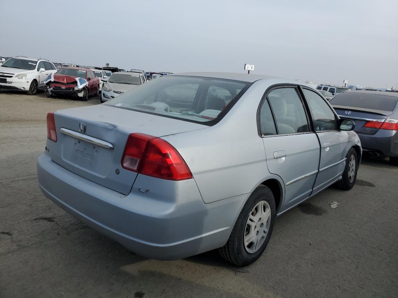 Image 3 of 2002 HONDA CIVIC LX 2002 with VIN JHMES16532S000511