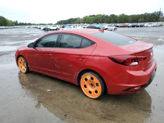 Image 2 of 2019 HYUNDAI ELANTRA SEL 2019 with VIN 5NPD84LF9KH403594