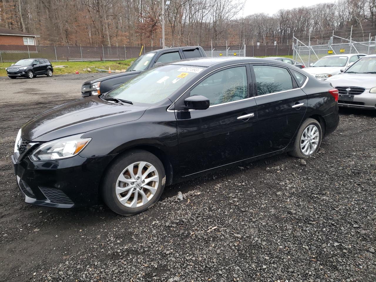Image 1 of 2019 NISSAN SENTRA S 2019 with VIN 3N1AB7AP6KY330871
