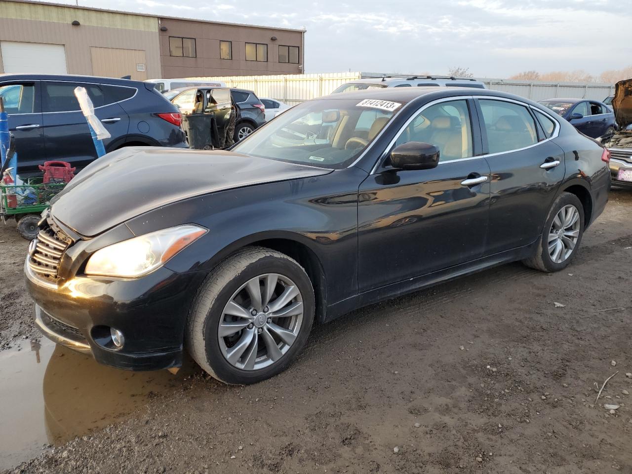 Image 1 of 2013 INFINITI M37 X 2013 with VIN JN1BY1AR3DM604079