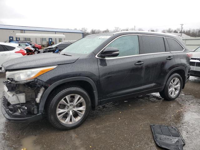 Image 1 of 2015 TOYOTA HIGHLANDER XLE 2015 with VIN 5TDJKRFH9FS224292
