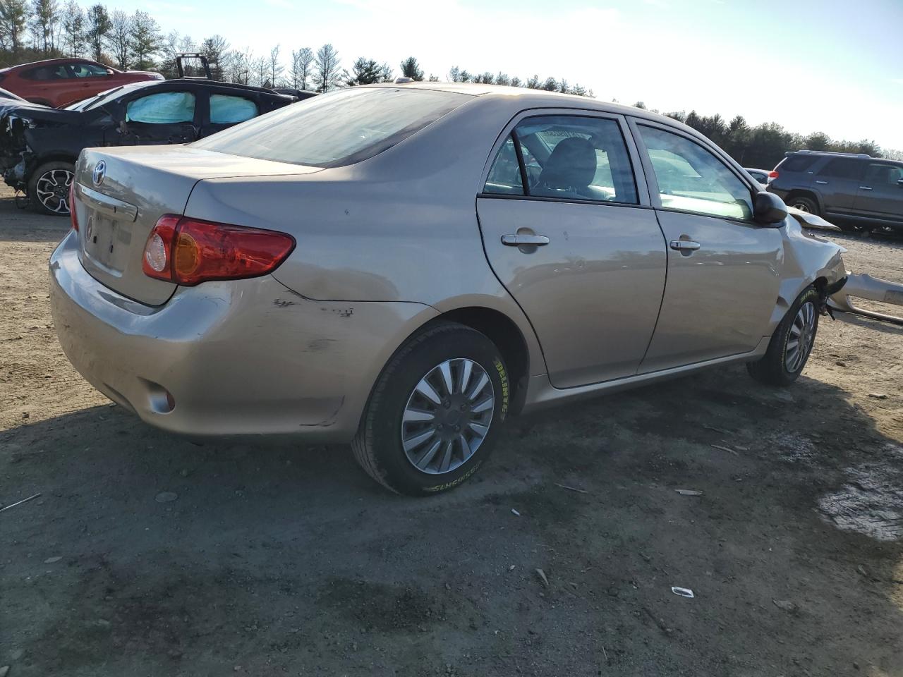 Image 3 of 2010 TOYOTA COROLLA BASE 2010 with VIN 2T1BU4EE8AC462211