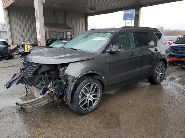 Obraz 1 z 2018 FORD EXPLORER SPORT 2018 z VIN 1FM5K8GT3JGB87351