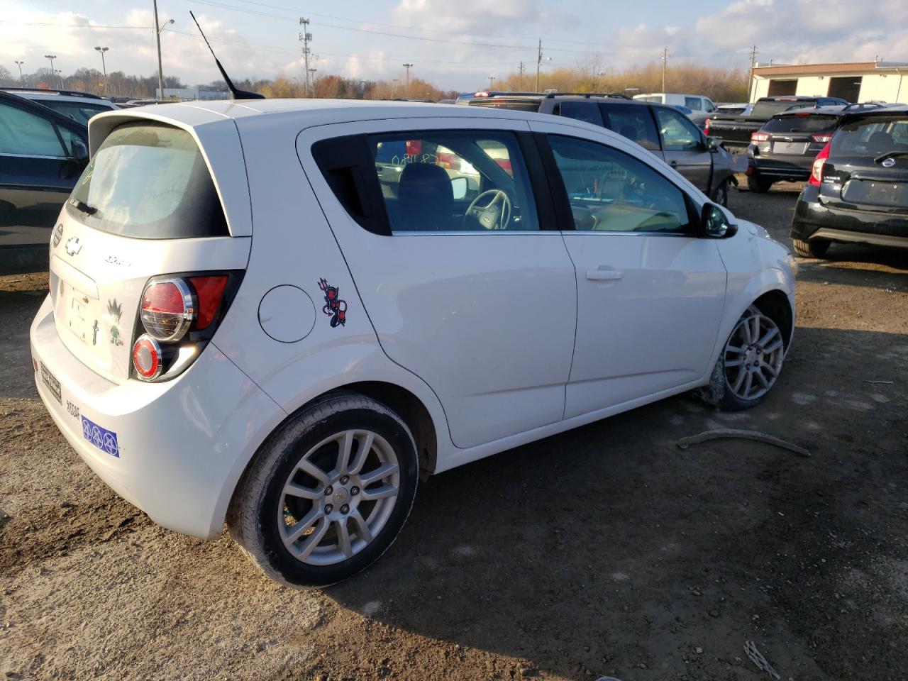Image 3 of 2012 CHEVROLET SONIC LT 2012 with VIN 1G1JC6SH6C4158480