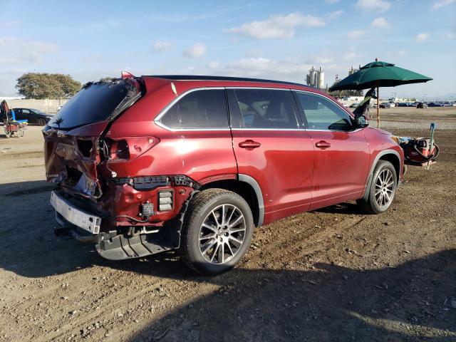 Image 3 of 2017 TOYOTA HIGHLANDER SE 2017 with VIN 5TDJZRFH1HS468436