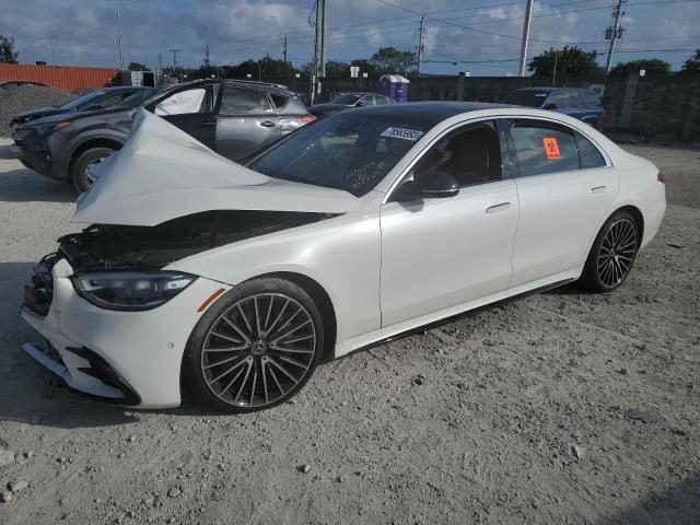 Image 1 of 2022 MERCEDES-BENZ S 500 4MATIC 2022 with VIN W1K6G6DB3NA080230