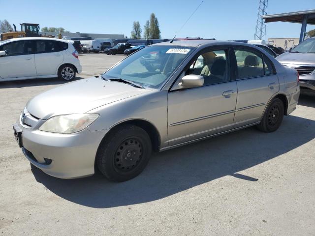 Image 1 of 2005 HONDA CIVIC HYBRID 2005 with VIN JHMES96695S012822