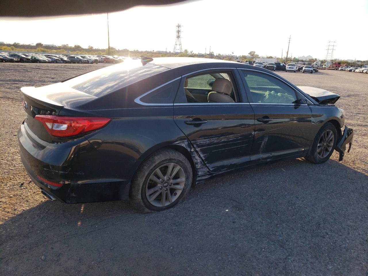 Изображение 3 2015 HYUNDAI SONATA SE 2015 с VIN 5NPE24AF5FH153057