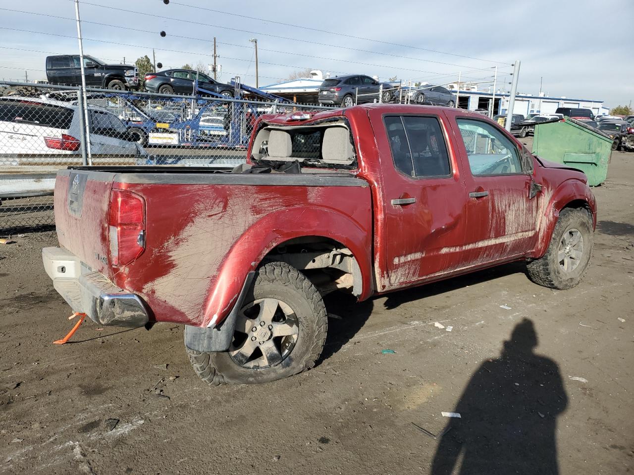 Image 3 of 2012 NISSAN FRONTIER S 2012 with VIN 1N6AD0EV3CC472304