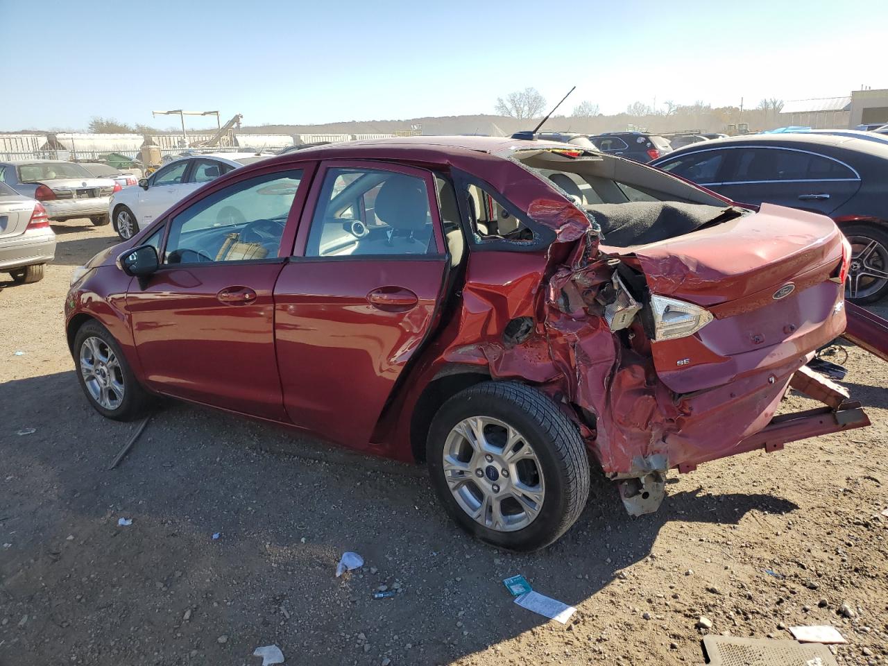 Image 2 of 2015 FORD FIESTA SE 2015 with VIN 3FADP4BJ6FM148997