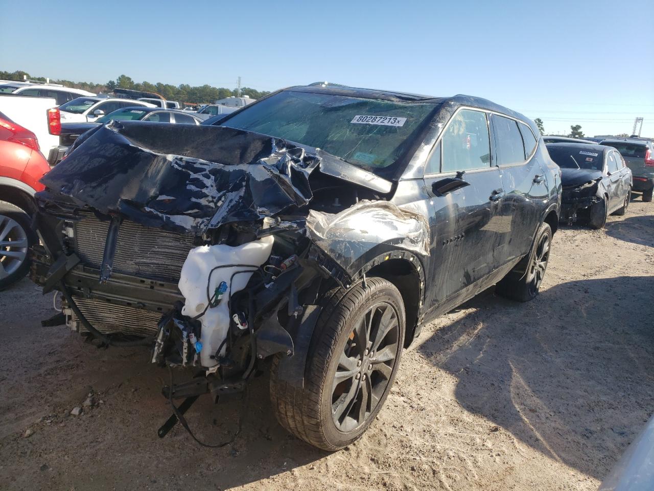 Image 1 of 2020 CHEVROLET BLAZER RS 2020 with VIN 3GNKBKRS2LS621294