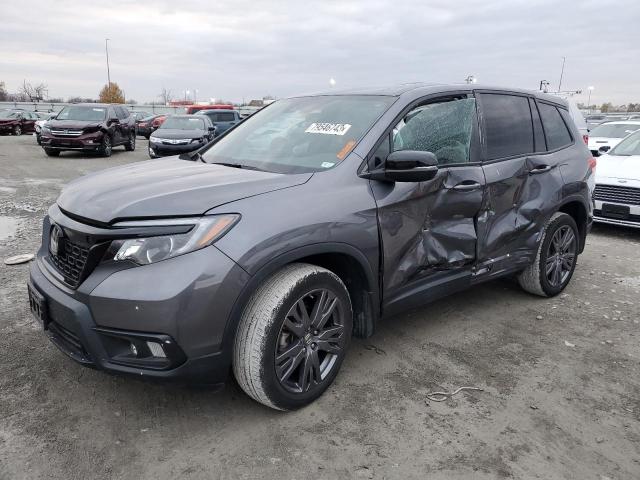 Image 1 of 2021 HONDA PASSPORT EXL 2021 with VIN 5FNYF8H54MB018962