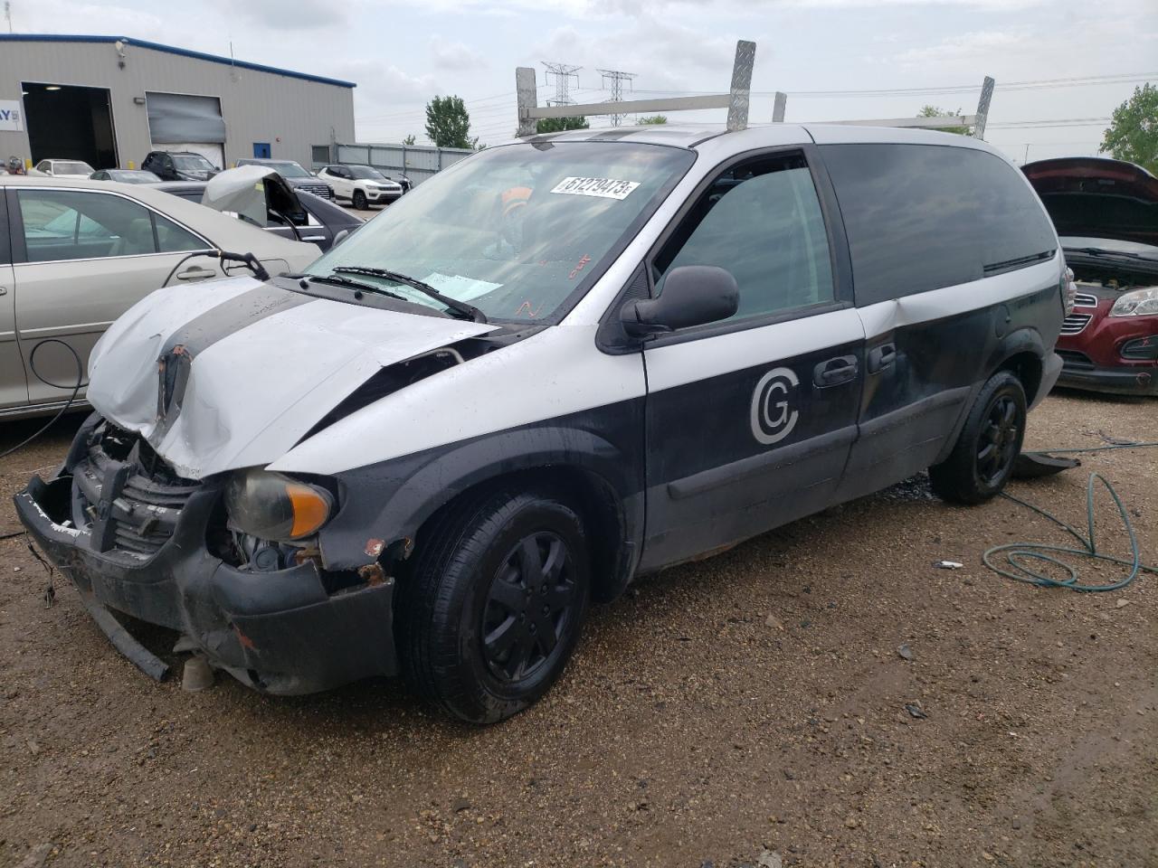 Image 1 of 2006 DODGE CARAVAN SE 2006 with VIN 1D4GP25R86B742272