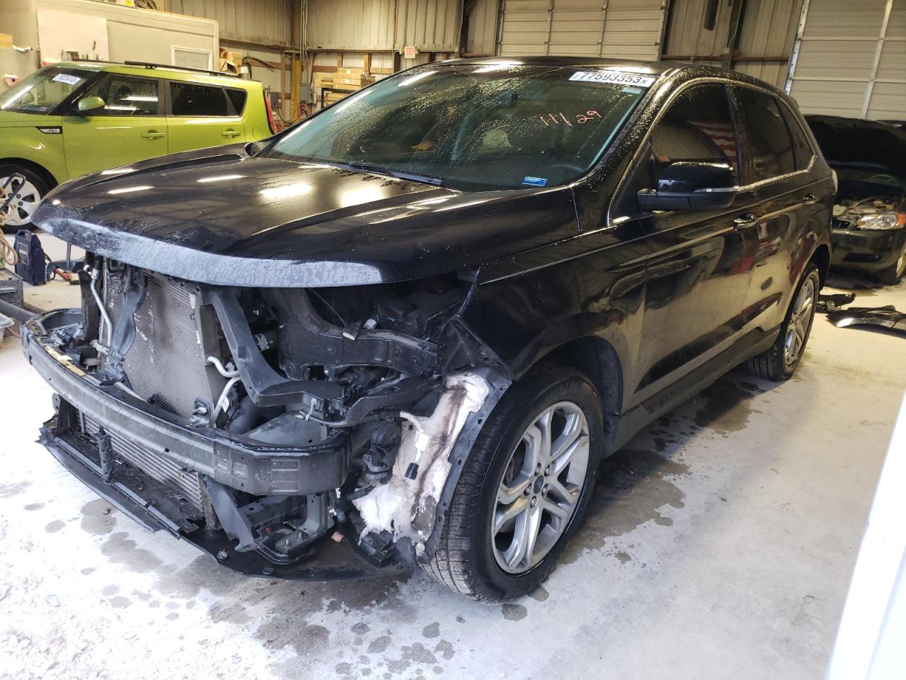 Image 1 of 2016 FORD EDGE TITANIUM 2016 with VIN 2FMPK4K94GBB44215