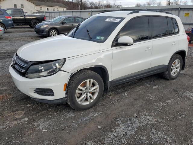 Image 1 of 2015 VOLKSWAGEN TIGUAN S 2015 with VIN WVGBV7AX7FW579925