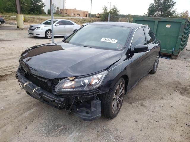 Image 2 of 2016 HONDA ACCORD LX 2016 with VIN 1HGCR2F38GA006828