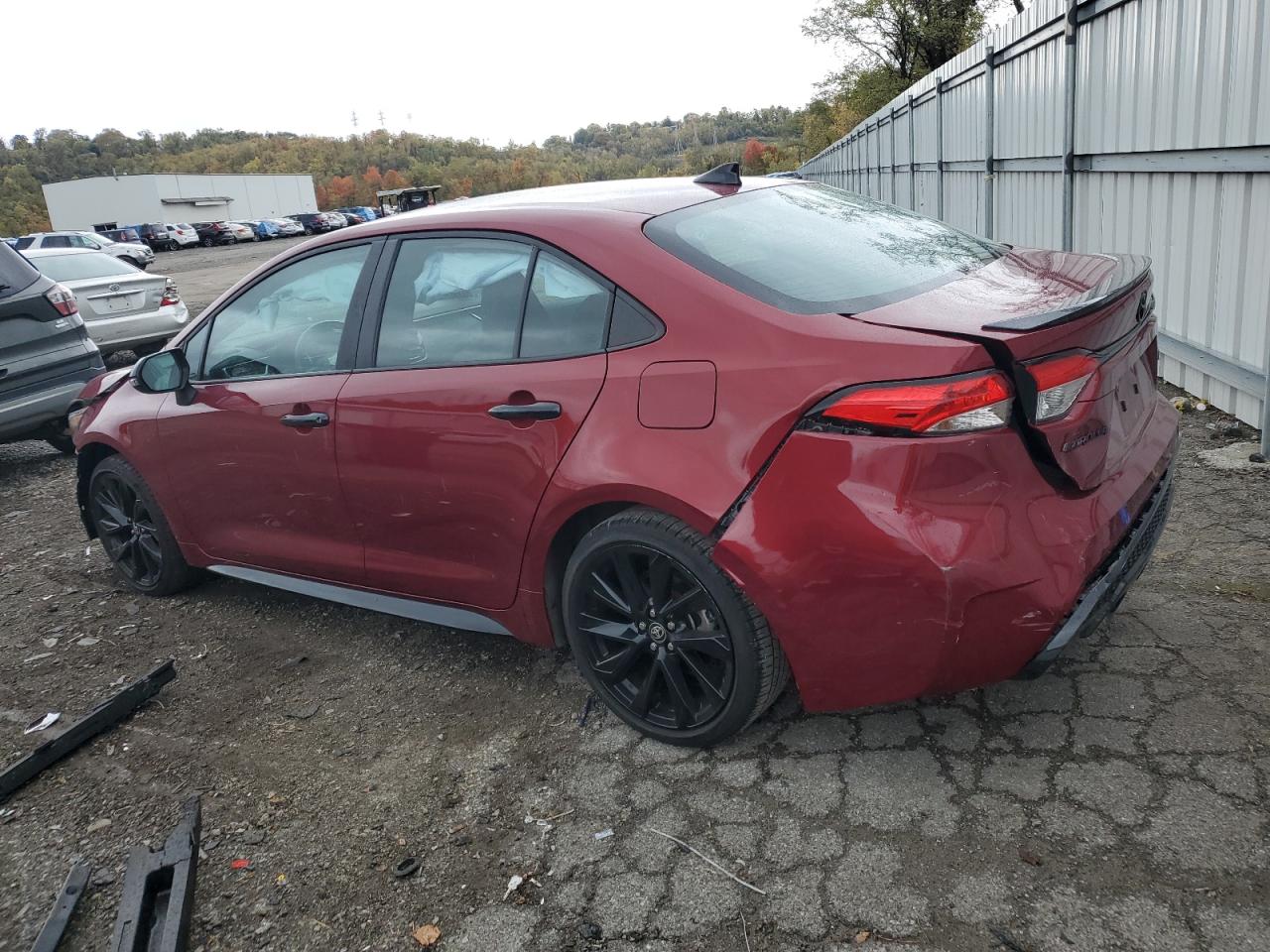 Image 2 of 2022 TOYOTA COROLLA SE 2022 with VIN 5YFS4MCE5NP107148