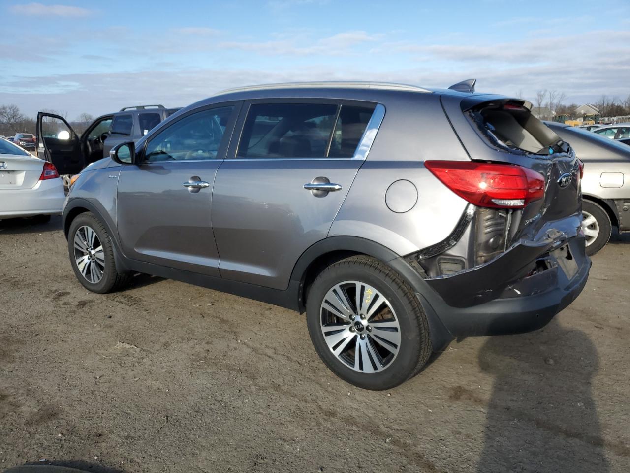 Изображение 2 2014 KIA SPORTAGE EX 2014 с VIN KNDPCCAC5E7612242