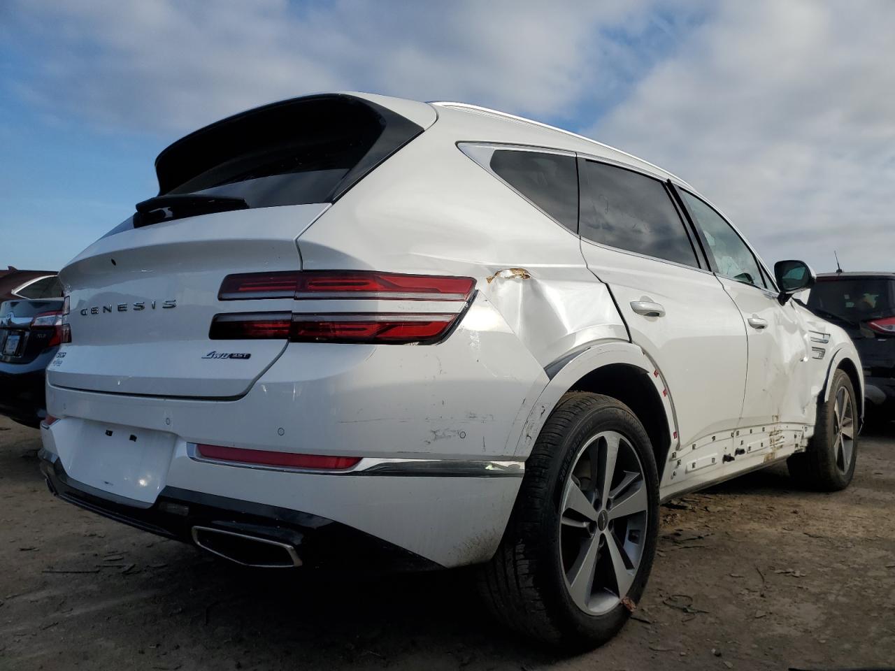 Image 3 of 2021 GENESIS GV80 BASE 2021 with VIN KMUHCESC2MU032863