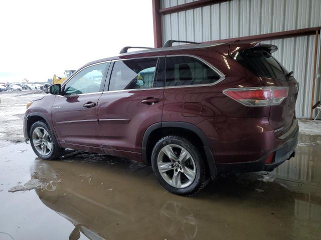 Изображение 2 2016 TOYOTA HIGHLANDER HYBRID LIMITED 2016 с VIN 5TDDCRFH9GS013833