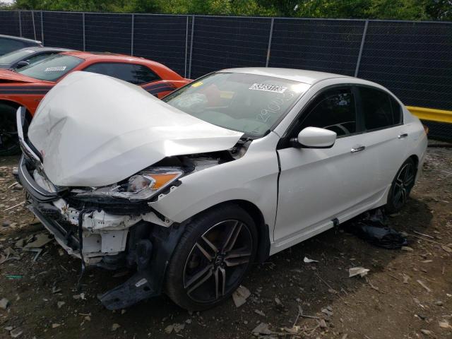 Image 1 of 2017 HONDA ACCORD SPORT 2017 with VIN 1HGCR2F55HA290034