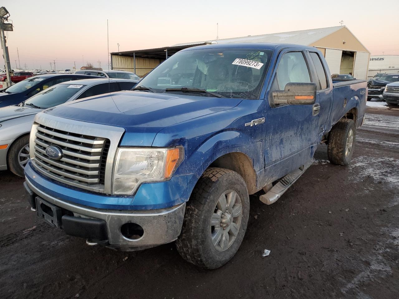 Image 1 of 2012 FORD F150 SUPER CAB 2012 with VIN 1FTFX1EF0CFB13554