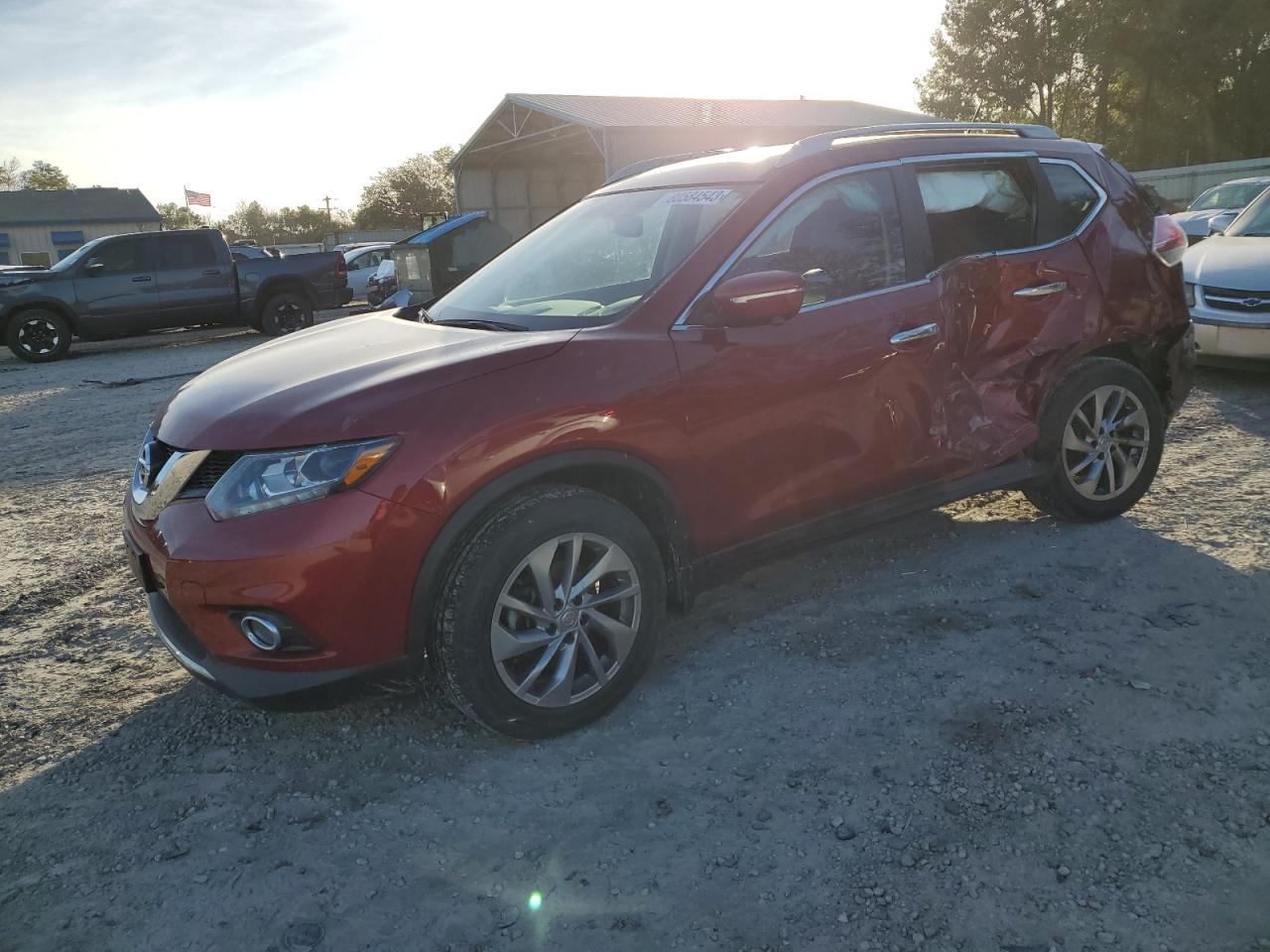 Image 1 of 2015 NISSAN ROGUE S 2015 with VIN 5N1AT2MV2FC852561