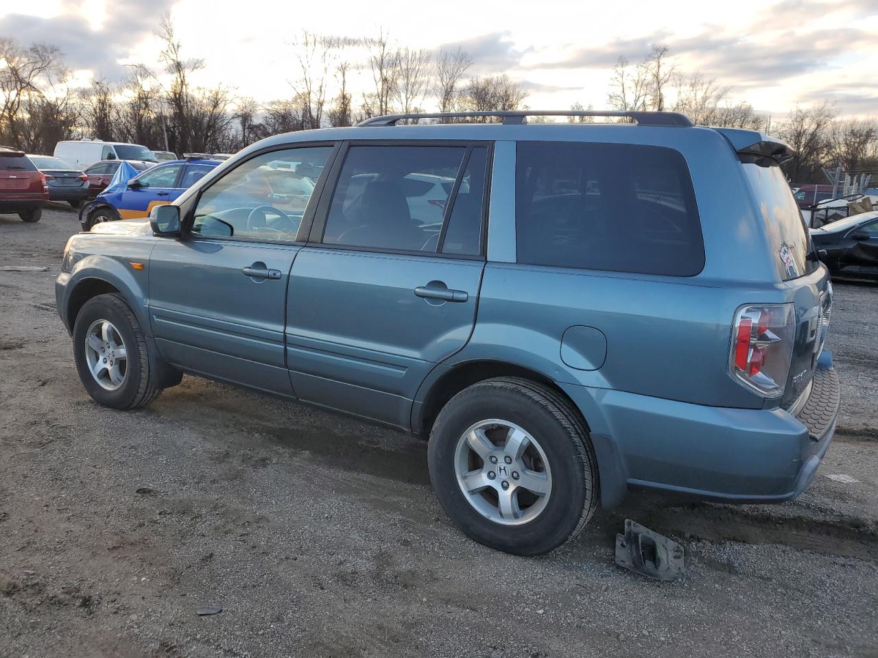Image 2 of 2008 HONDA PILOT EXL 2008 with VIN 5FNYF18528B024854
