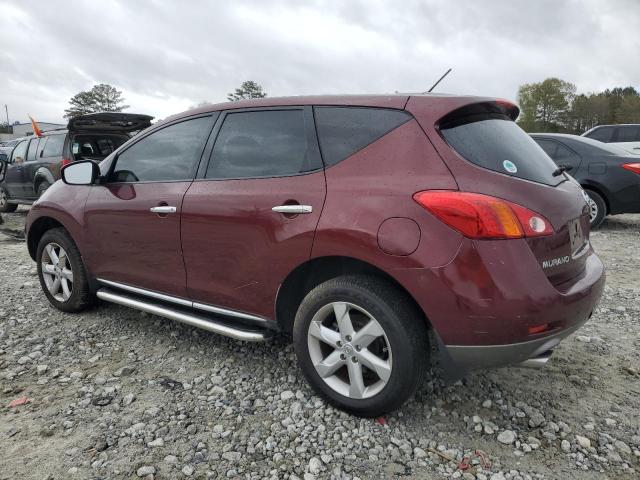 Obraz 2 z 2009 NISSAN MURANO S 2009 z VIN JN8AZ18U99W026411