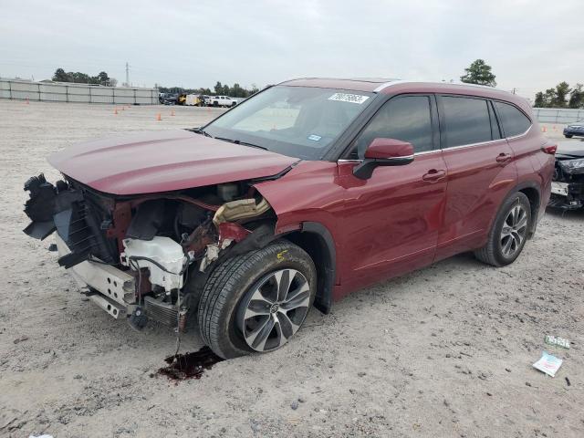 Obraz 1 z 2020 TOYOTA HIGHLANDER XLE 2020 z VIN 5TDGZRAH4LS002994