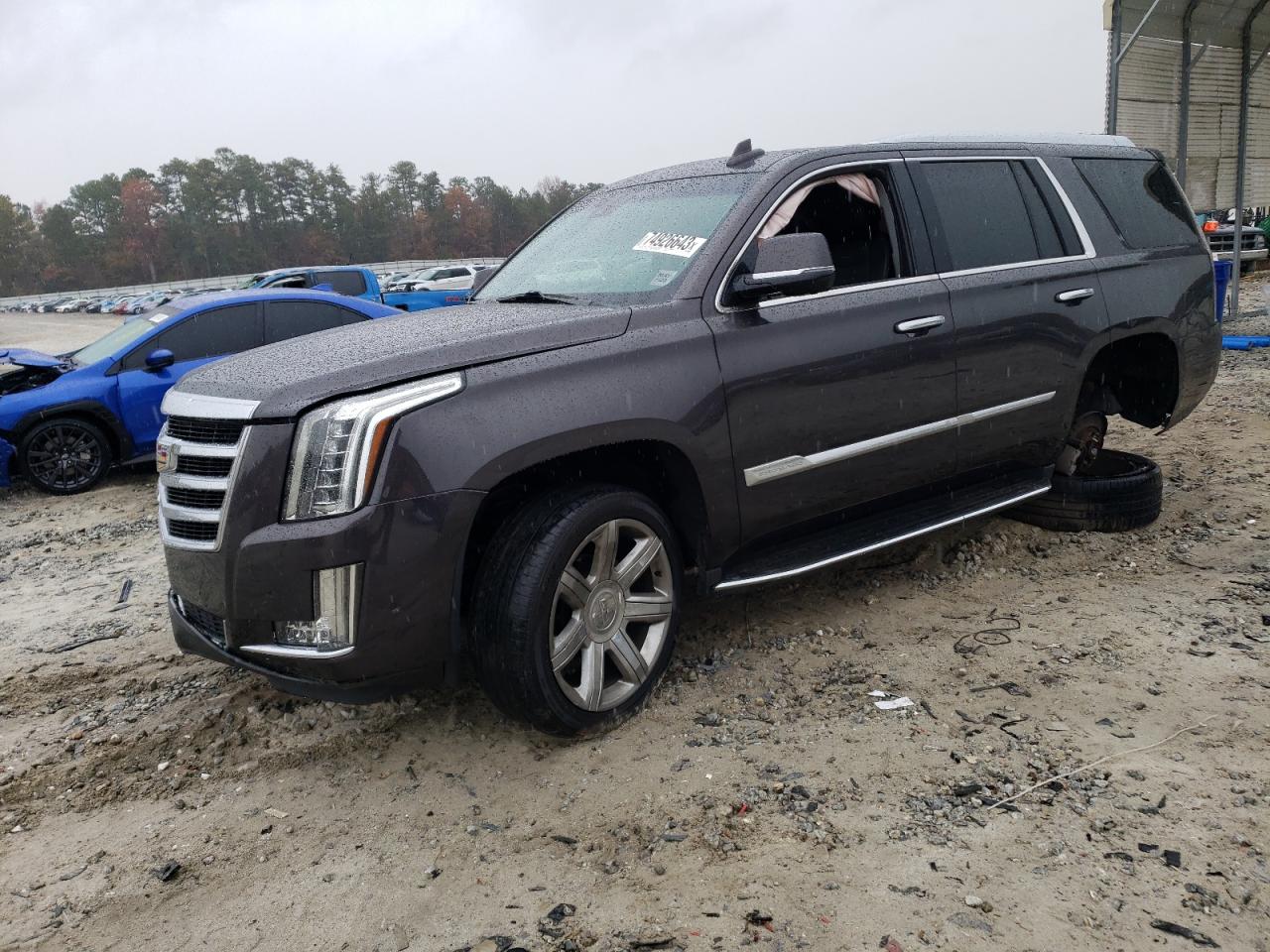 Image 1 of 2018 CADILLAC ESCALADE LUXURY 2018 with VIN 1GYS4BKJ7JR258375