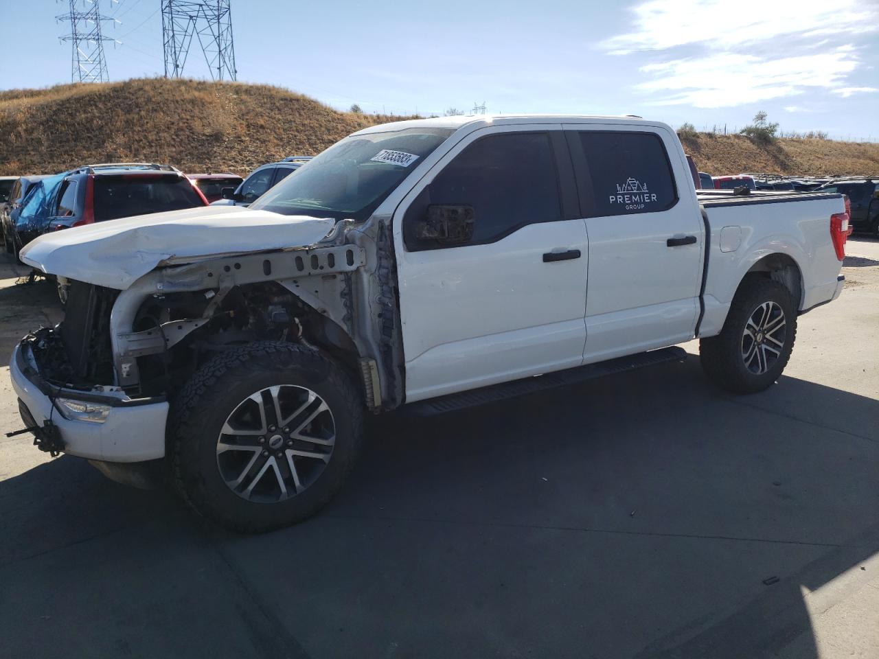 Obraz 1 z 2021 FORD F150 SUPERCREW 2021 z VIN 1FTFW1E88MFB09922
