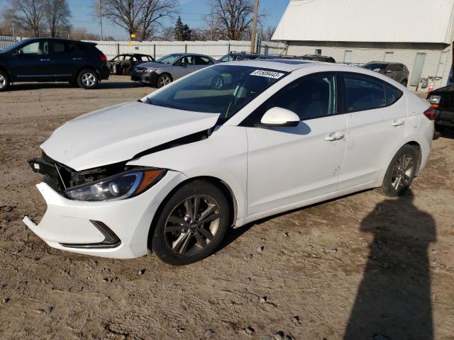 Image 1 of 2018 HYUNDAI ELANTRA SEL 2018 with VIN 5NPD84LF9JH310069
