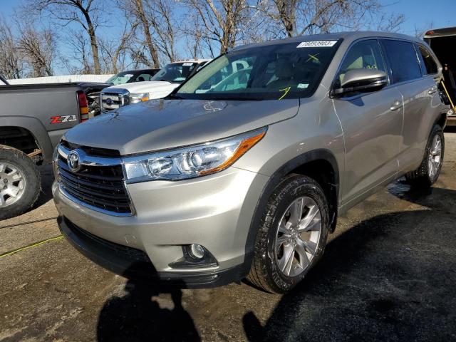 Изображение 2015 TOYOTA HIGHLANDER XLE 2015